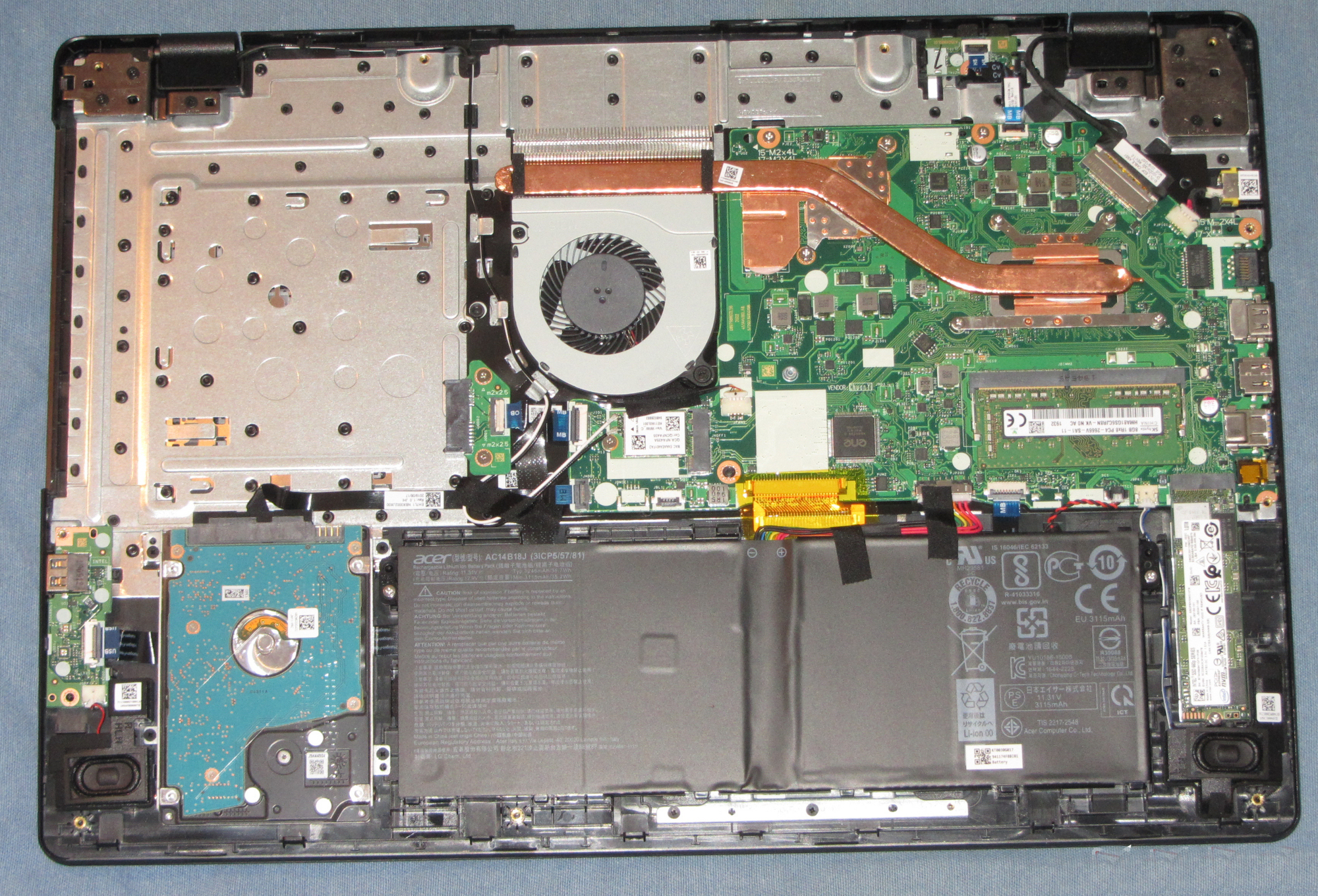 How to replace and fix ACER A317-32 A317-51 -51G EH7L1 LED DC02003K300 LCD Cable (Acer Aspire 3 A317-51G-72MD)